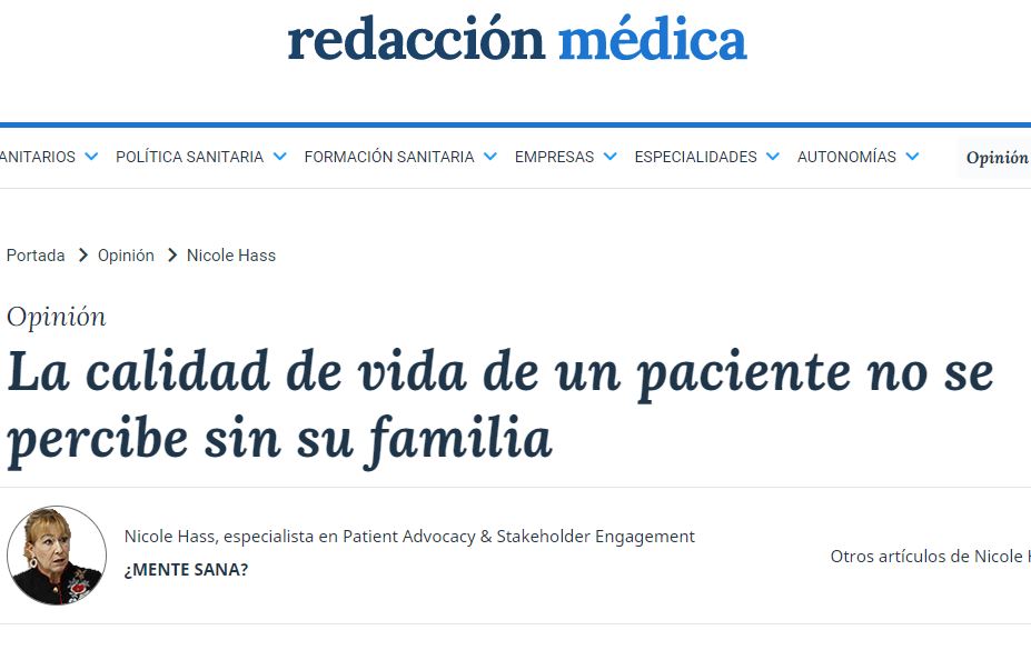 La calidad de vida de un paciente